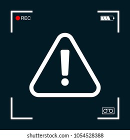 Attention icon symbol