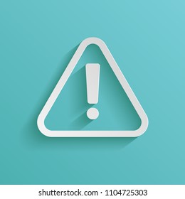 Attention icon symbol