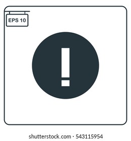 Attention Icon, Vector