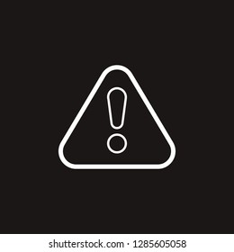 attention icon. attention vector design. sign design
