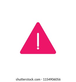 attention icon vector sign