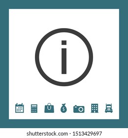 Attention icon for web and mobile
