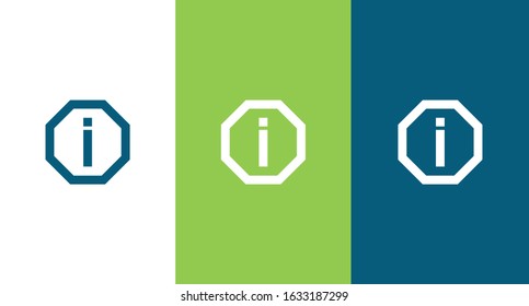 Attention icon for web and mobile