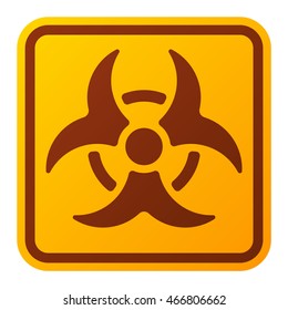 Attention icons danger button and attention warning signs