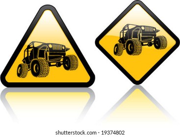 Attention Jeep / Off-road Vehicle