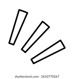 Attention Lines Icon Vector Illustration