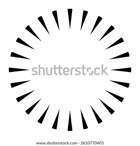 Attention Lines Icon Vector Illustration