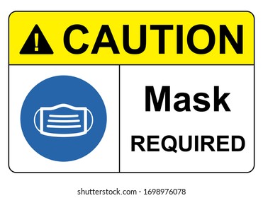 Attention, Mask Is Required Shield