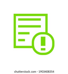 attention pixel perfect icon vector minimalist with solid color. suitable for UIUX, print templete, Web design and other