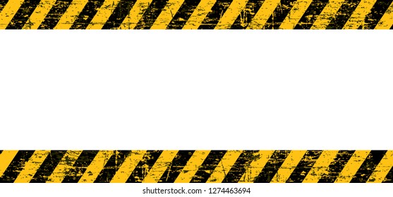 Attention please background Caution Stop halt allowed area Back, yellow tape signs Admittance progress security warning zone sign Safety first day Vector icon Beware cross police do not enter website