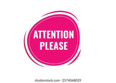 attention please, clock, button, Application, Button, Background, vector, banner template, website, design,
