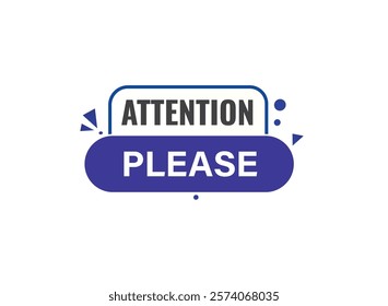 attention please, clock, button, Application, Button, Background, vector, banner template, website, design,
