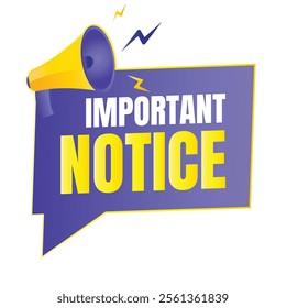 Attention please sign banner design, Pay attention social media post vector, Attention please notice illustration sign