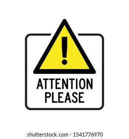 13,026 Attention please Images, Stock Photos & Vectors | Shutterstock