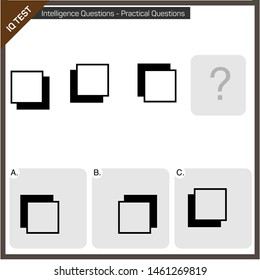 Attention questions and intelligence exercises - IQ Test