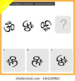 Attention questions and intelligence exercises - IQ Test