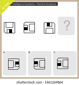 Attention questions and intelligence exercises - IQ Test