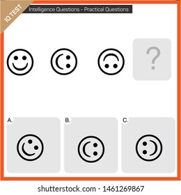 Attention questions and intelligence exercises - IQ Test