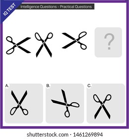 Attention questions and intelligence exercises - IQ Test