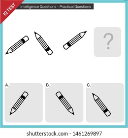 Attention questions and intelligence exercises - IQ Test