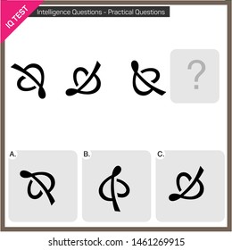 Attention questions and intelligence exercises - IQ Test