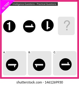 Attention questions and intelligence exercises - IQ Test