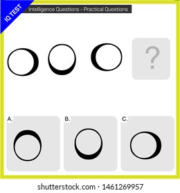 Attention questions and intelligence exercises - IQ Test