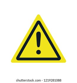 Attention sign ,caution sign icon logo template