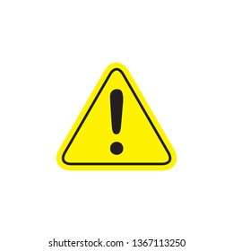 Attention sign icon