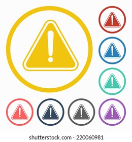attention sign icon