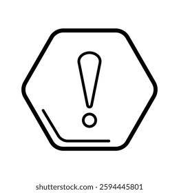 Attention sign icon free royalty vector design illustration