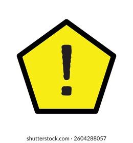 Attention sign icon set. Black, color, linear. Icons, symbols, signs. Exclamation danger sign. Attention sign icon. Hazard warning attention sign. Silhouette on white background in eps 10.