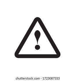 Attention Sign Icon Vector Illustration
