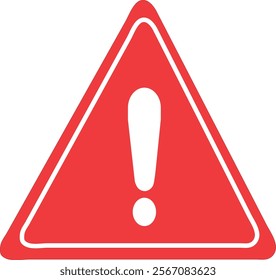 Attention sign icon.Warning icon.isolated on white background