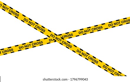 attention sign lines vector illustration