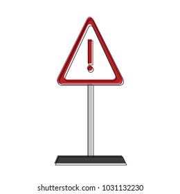 Attention sign symbol