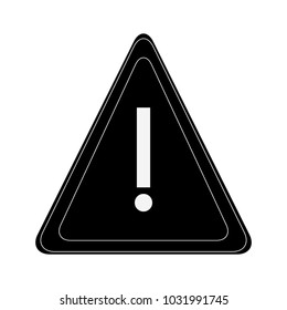 Attention sign symbol
