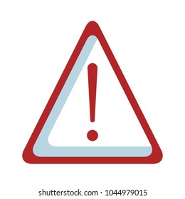 Attention sign symbol
