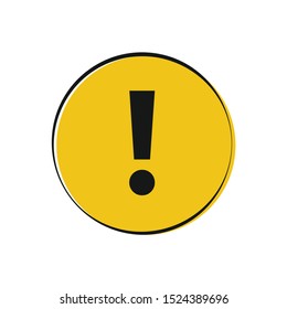 Attention sign symbol. Warning alert. Attention icon