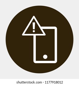 attention sign vector icon 10 eps