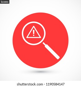 attention sign vector icon 10 eps
