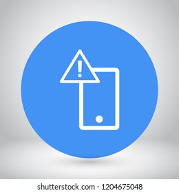 attention sign vector icon 10 eps