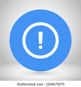 attention sign vector icon 10 eps