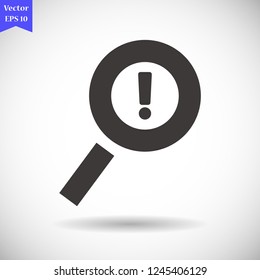 attention sign vector icon 10 eps