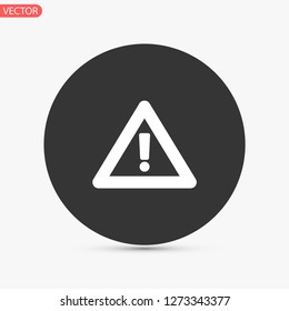 attention sign vector icon 10 eps