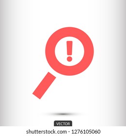 attention sign vector icon 10 eps