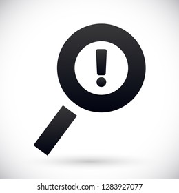 attention sign vector icon 10 eps