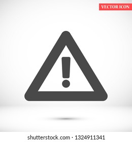 attention sign vector icon 10 eps
