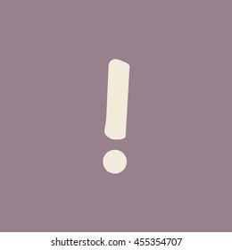 Attention sign, vector icon