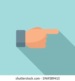 Atención, icono de problemas adolescentes. Ilustración plana de la atención problemas de adolescentes icono vector para el diseño web